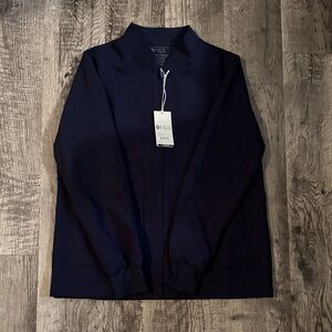 Figs Sebina Scrub Jacket - Navy Blue - Size Medium - New with Tags